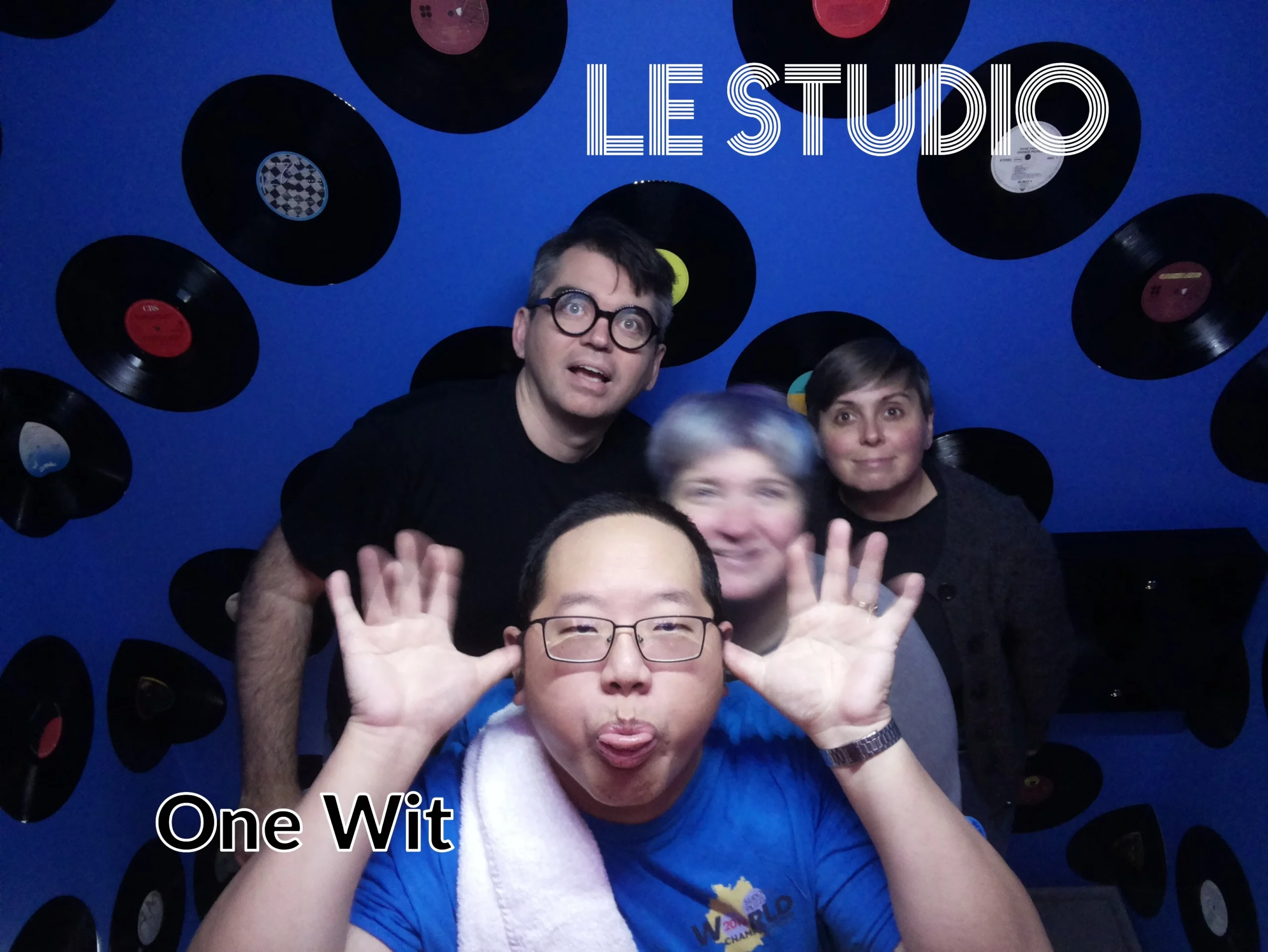 One Wit, une team de 4 personnes, qui a fait le meilleur temps du mois sur le thème du Studio
